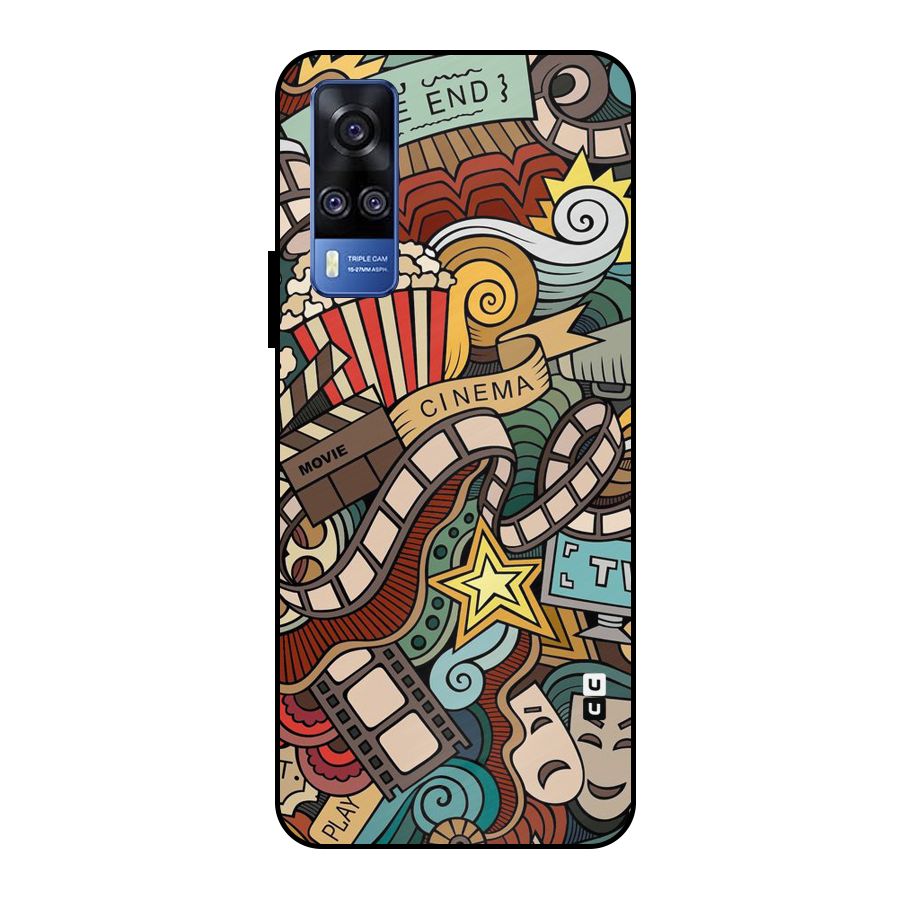 Cinematic Design Metal Back Case for Vivo Y51