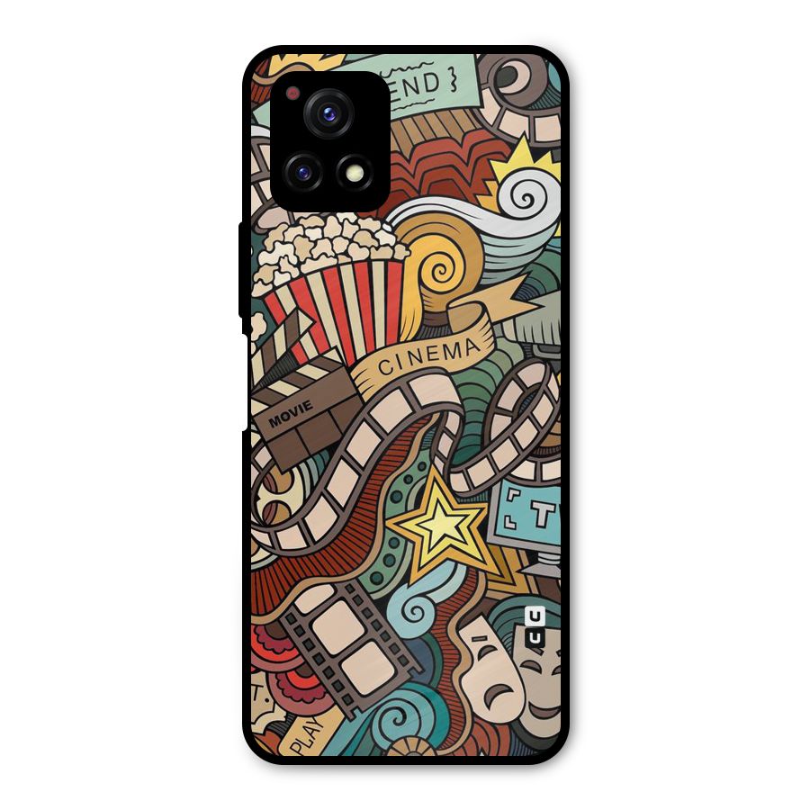 Cinematic Design Metal Back Case for Vivo Y72 5G
