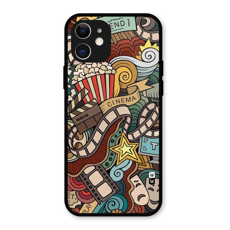 Cinematic Design Metal Back Case for iPhone 12