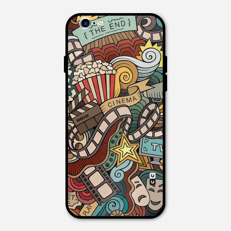 Cinematic Design Metal Back Case for iPhone 6 6s