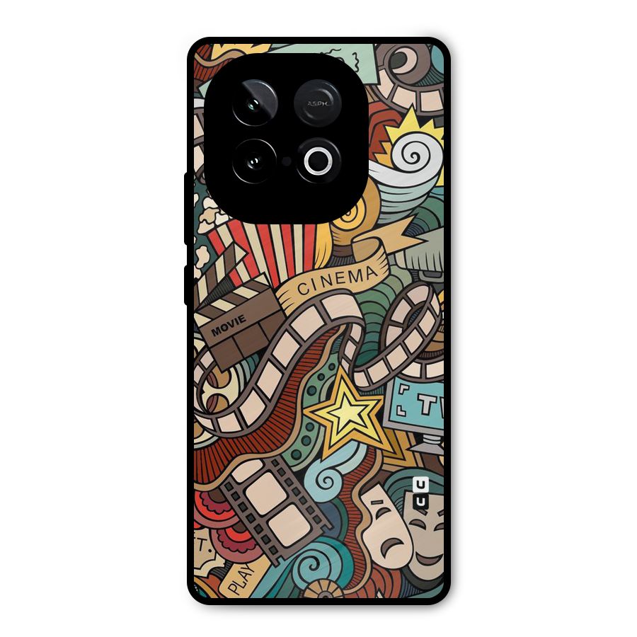 Cinematic Design Metal Back Case for iQOO Neo 10