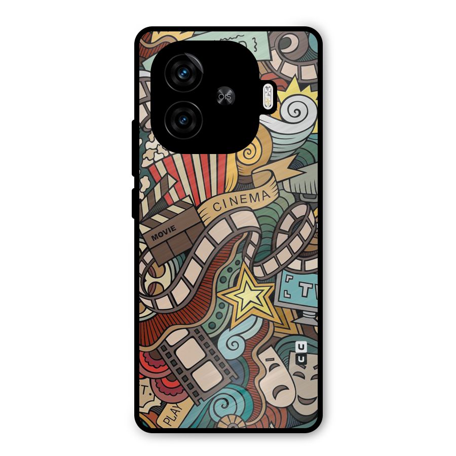 Cinematic Design Metal Back Case for iQOO Neo 10R