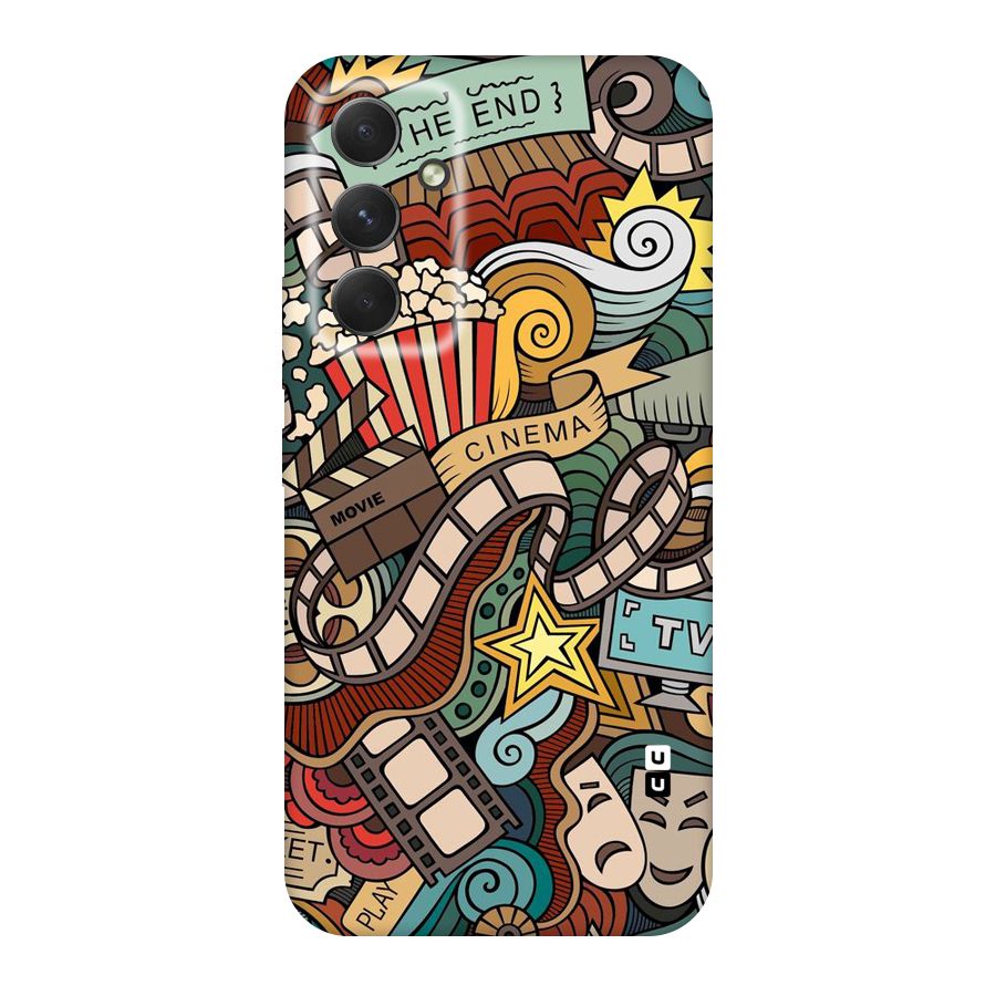 Cinematic Design Original Polycarbonate Back Case for Galaxy A54