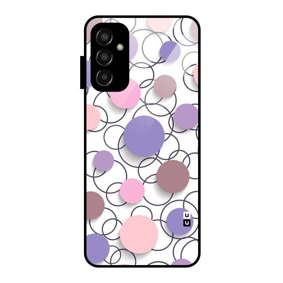 Circles And More Glass Back Case for Galaxy F13
