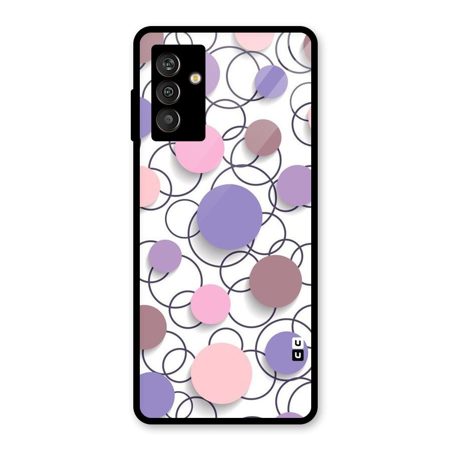 Circles And More Glass Back Case for Galaxy M13