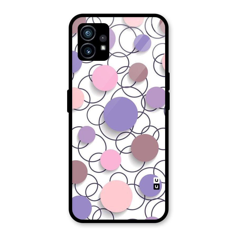 Circles And More Glass Back Case for Nothing Phone 1