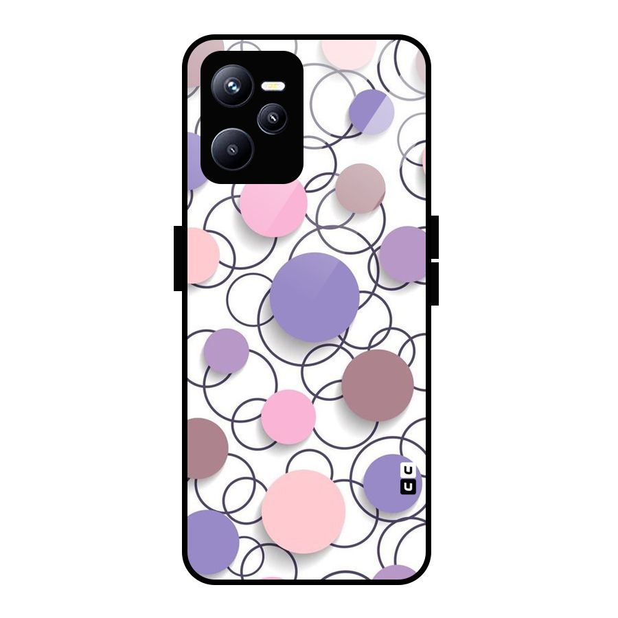Circles And More Glass Back Case for Realme C35