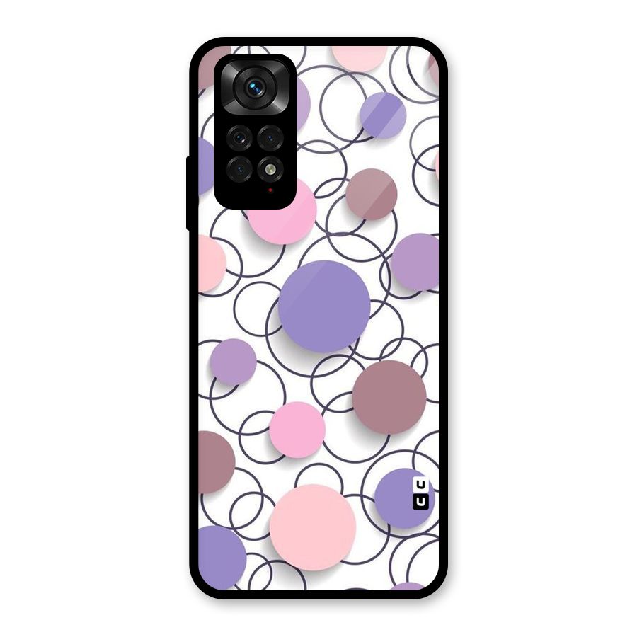 Circles And More Glass Back Case for Redmi Note 11S