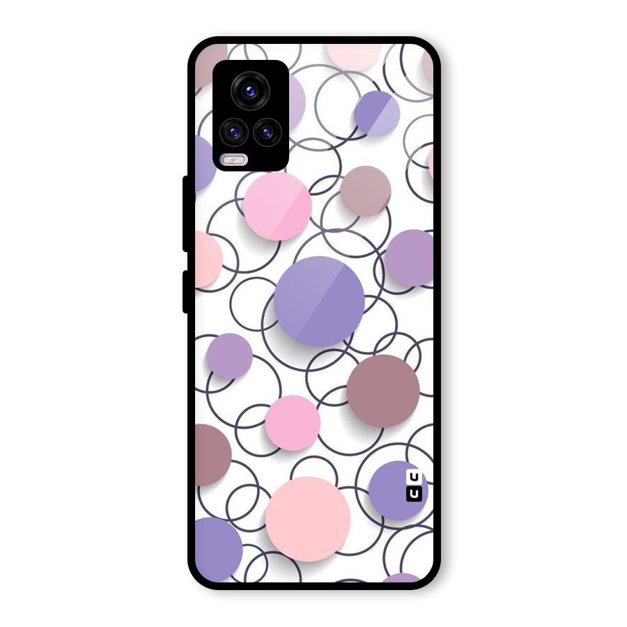 Circles And More Glass Back Case for Vivo V20 2021