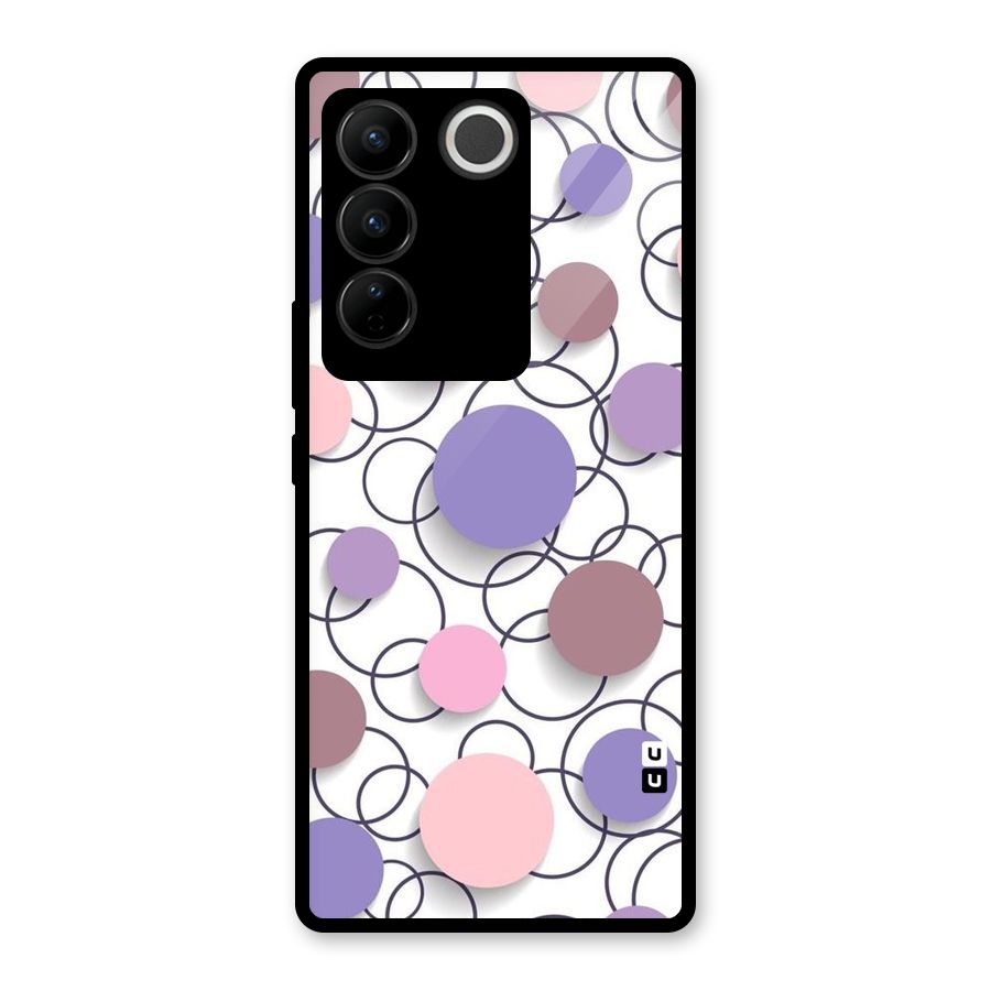Circles And More Glass Back Case for Vivo V27