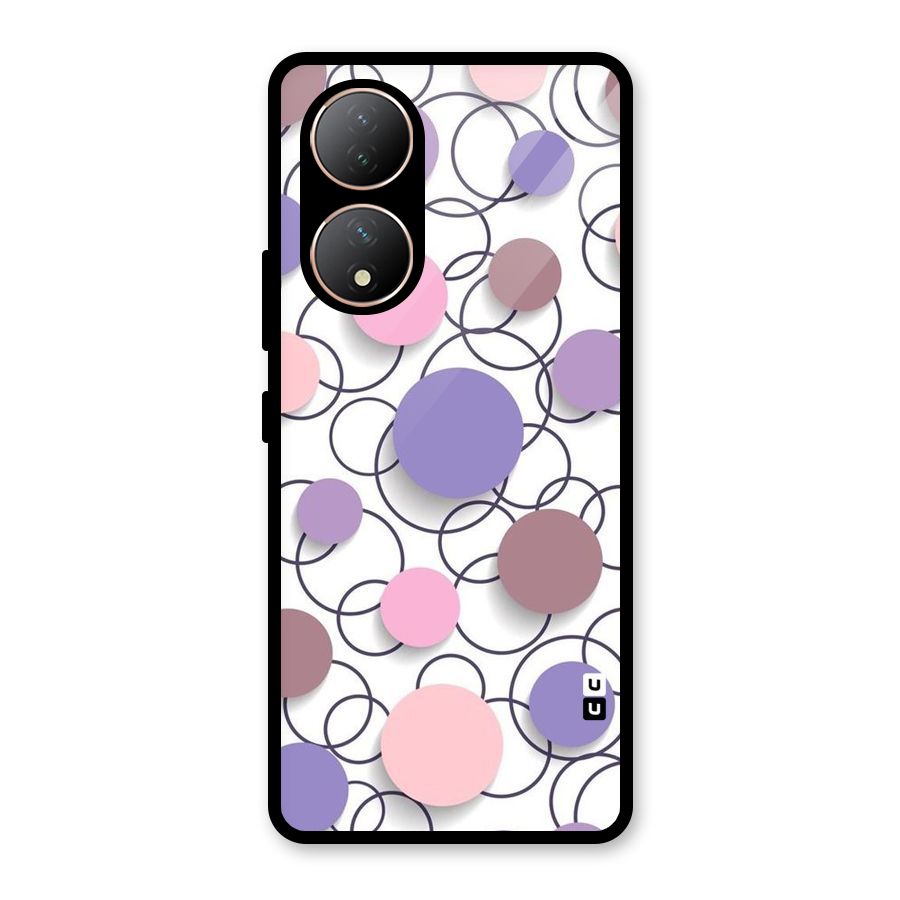 Circles And More Glass Back Case for Vivo Y100