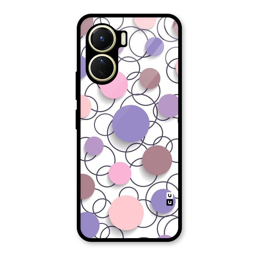 Circles And More Glass Back Case for Vivo Y56