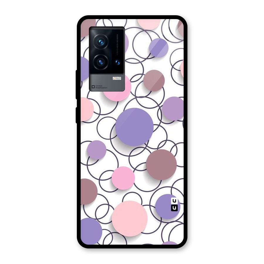 Circles And More Glass Back Case for iQOO 9 5G