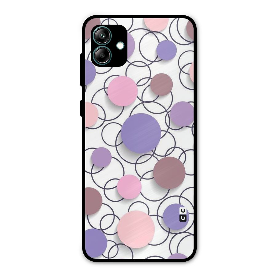 Circles And More Metal Back Case for Galaxy A04