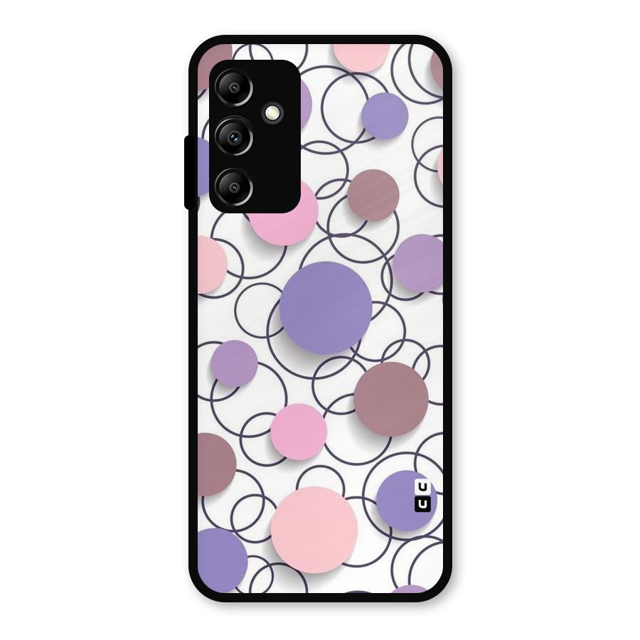 Circles And More Metal Back Case for Galaxy A14 5G