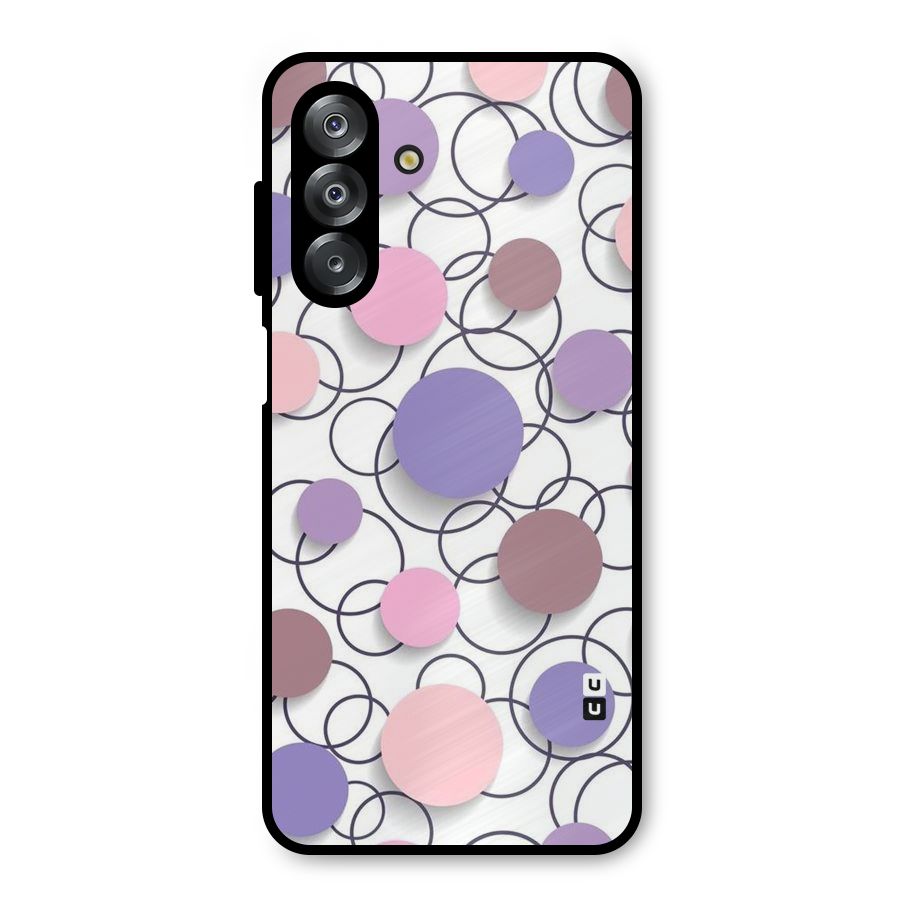 Circles And More Metal Back Case for Galaxy A26