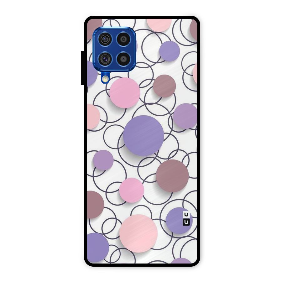 Circles And More Metal Back Case for Galaxy F62
