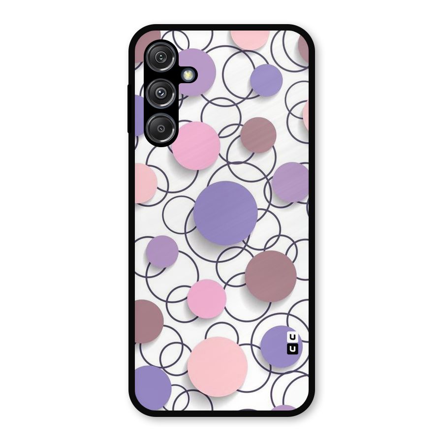 Circles And More Metal Back Case for Galaxy M34 5G