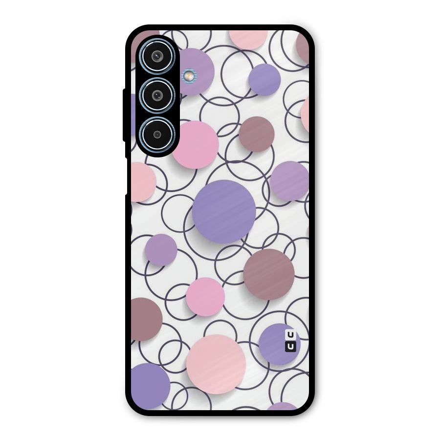 Circles And More Metal Back Case for Galaxy M35