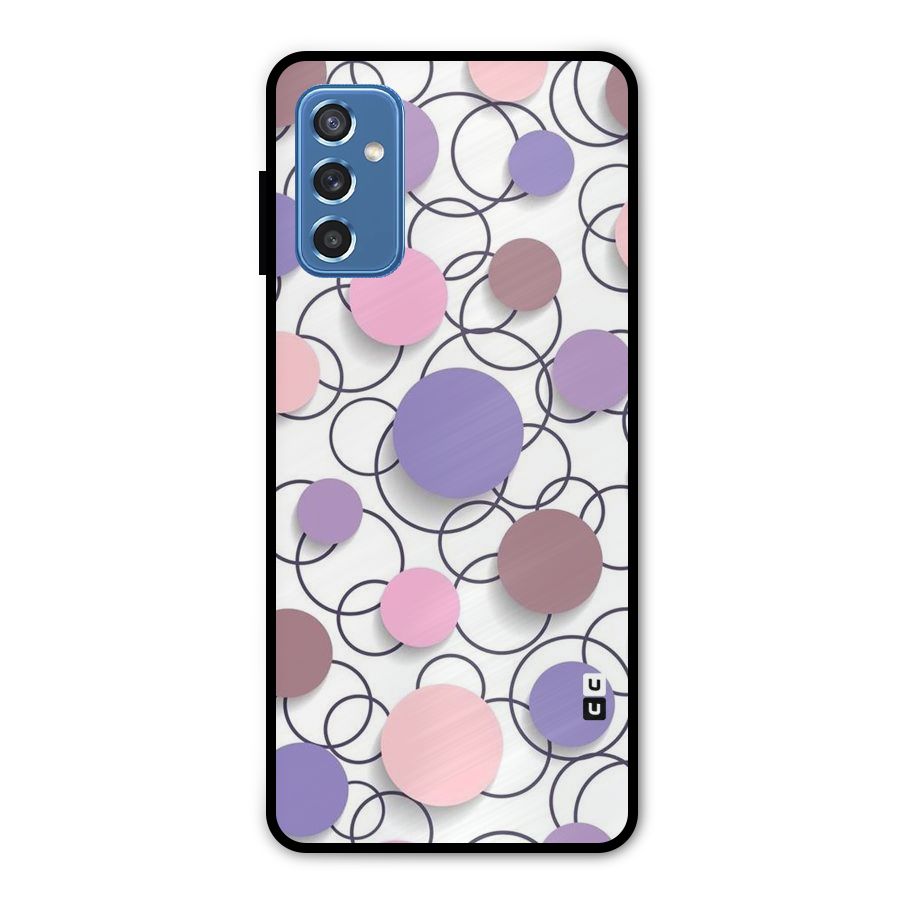 Circles And More Metal Back Case for Galaxy M52 5G