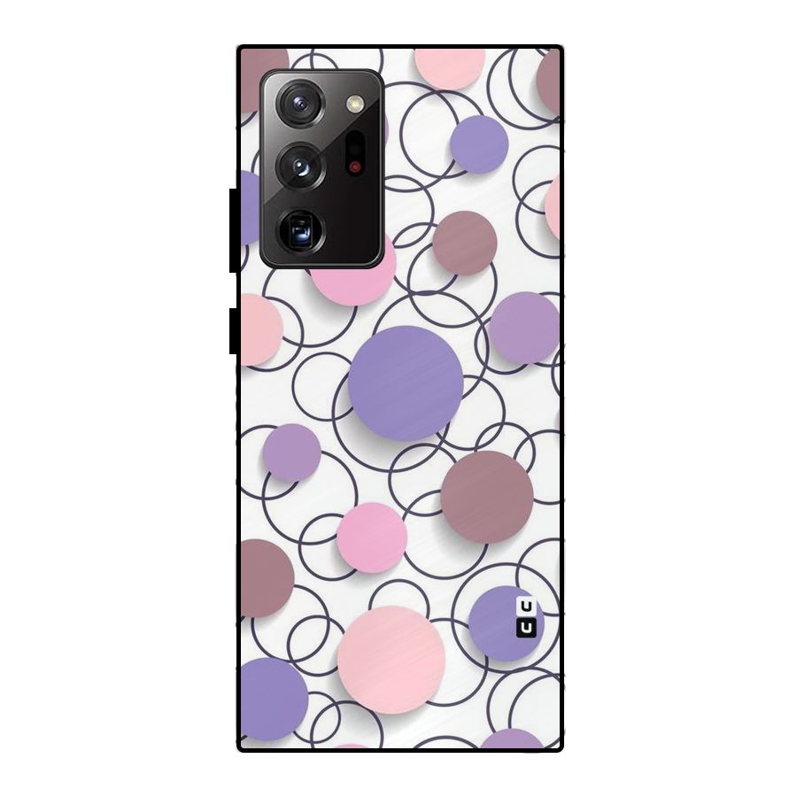 Circles And More Metal Back Case for Galaxy Note 20 Ultra