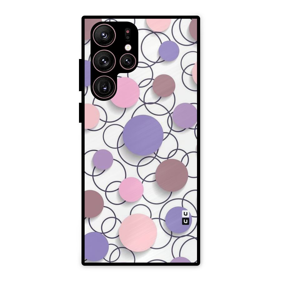 Circles And More Metal Back Case for Galaxy S22 Ultra 5G