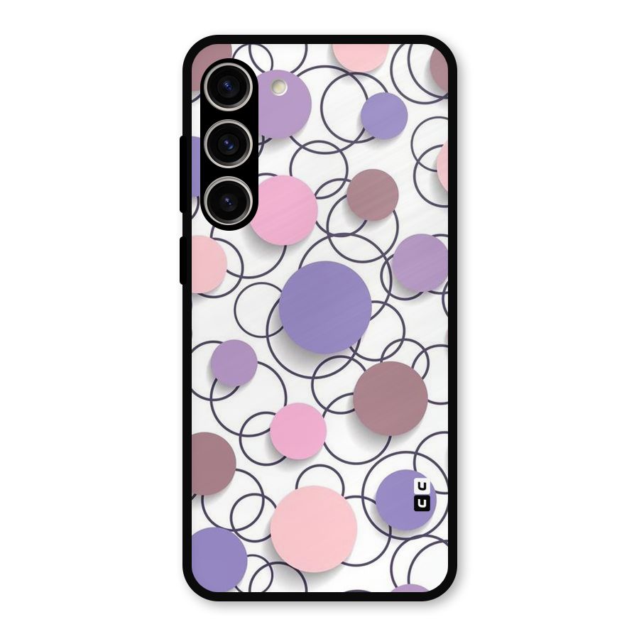 Circles And More Metal Back Case for Galaxy S23 Plus