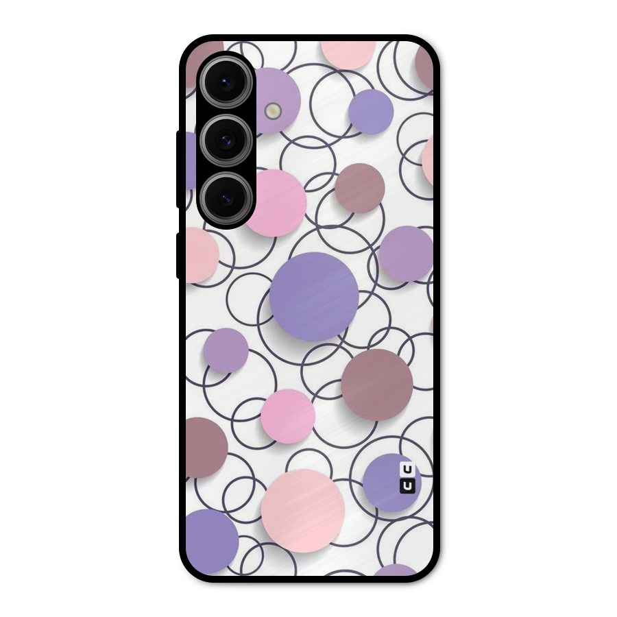 Circles And More Metal Back Case for Galaxy S24 FE