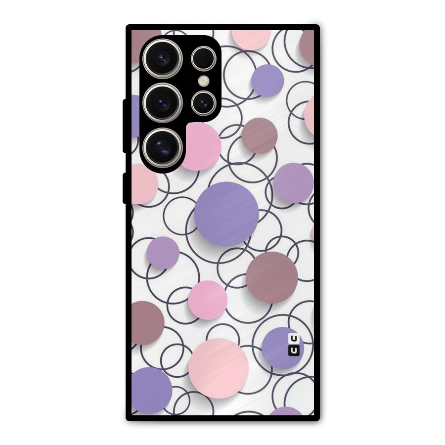 Circles And More Metal Back Case for Galaxy S24 Ultra