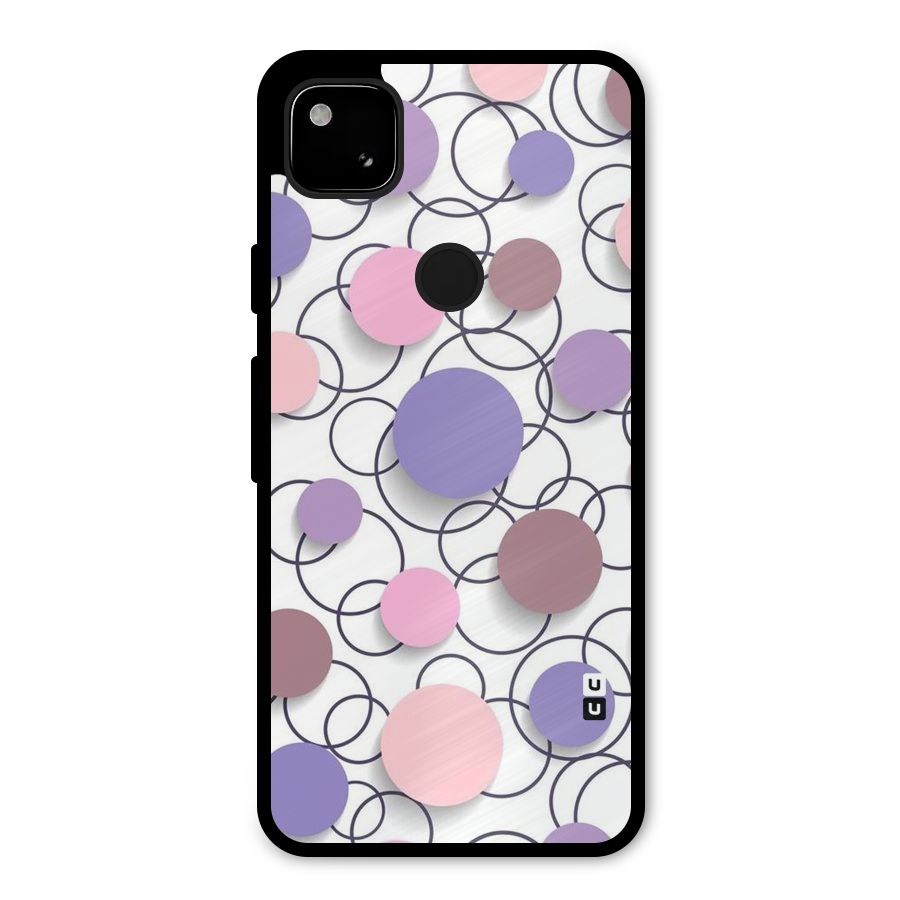Circles And More Metal Back Case for Google Pixel 4a