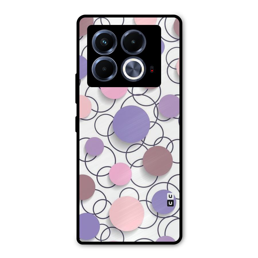 Circles And More Metal Back Case for Infinix Note 40 5G