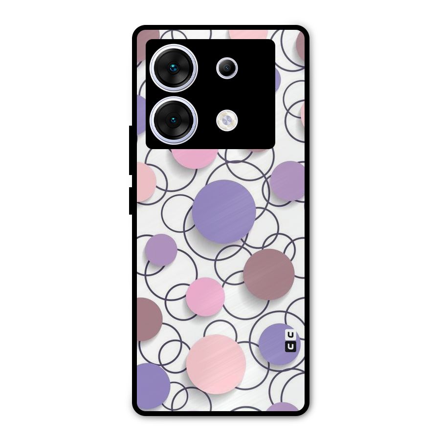 Circles And More Metal Back Case for Infinix Zero 30 5G