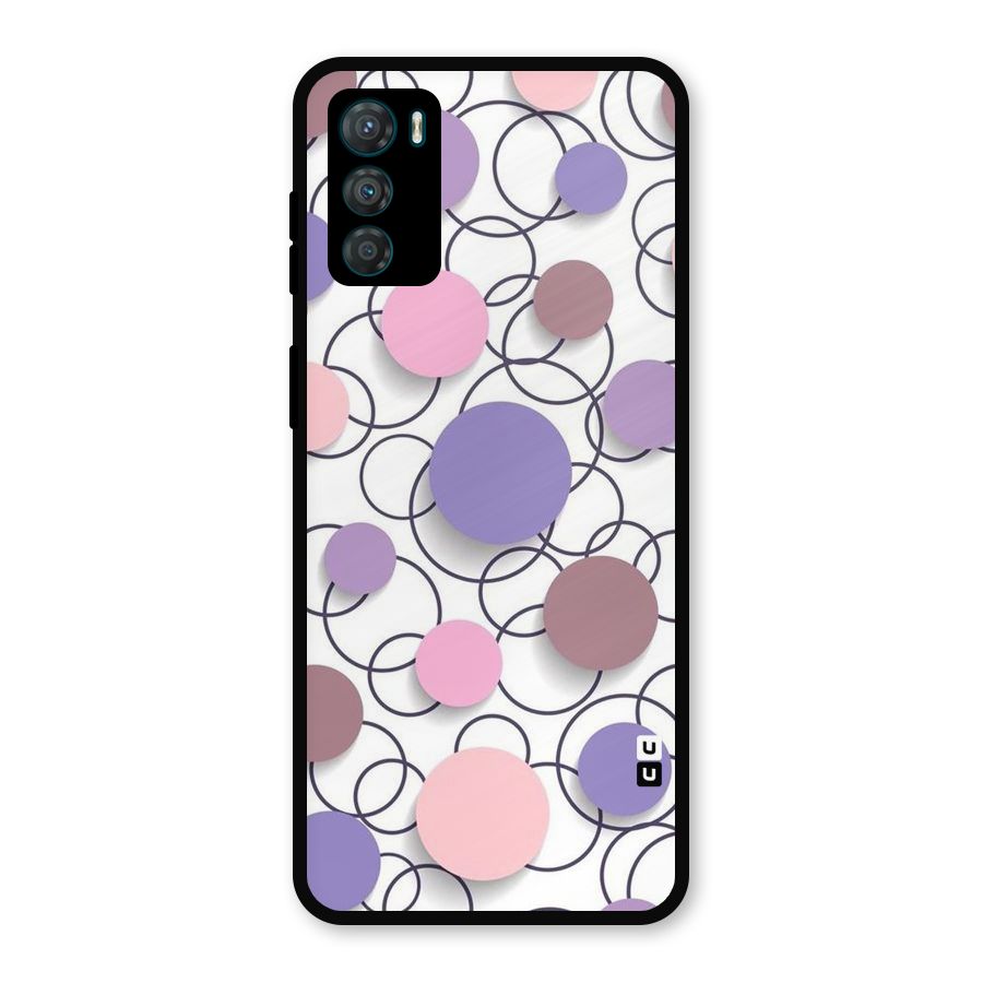 Circles And More Metal Back Case for Moto G42