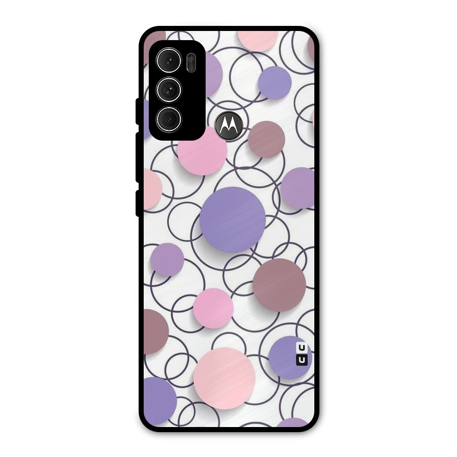 Circles And More Metal Back Case for Moto G60