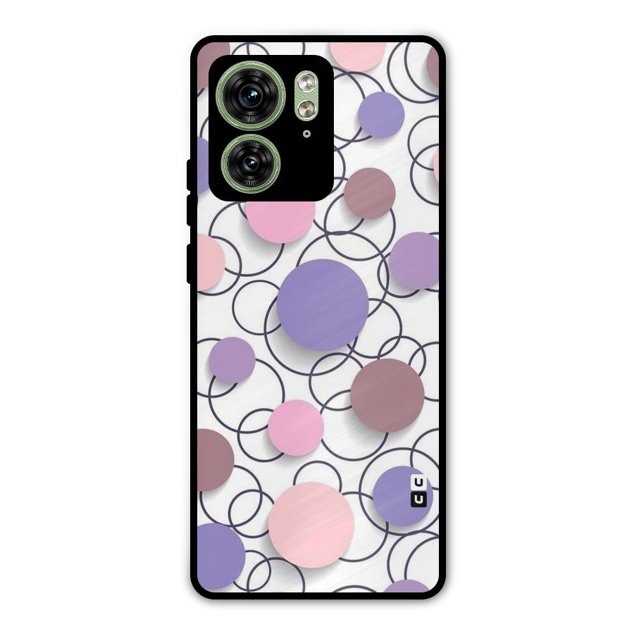 Circles And More Metal Back Case for Motorola Edge 40 5G