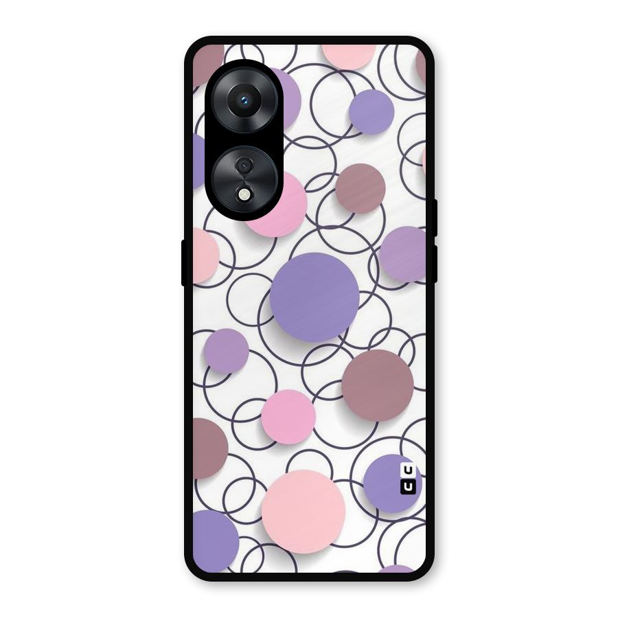Circles And More Metal Back Case for Oppo A78
