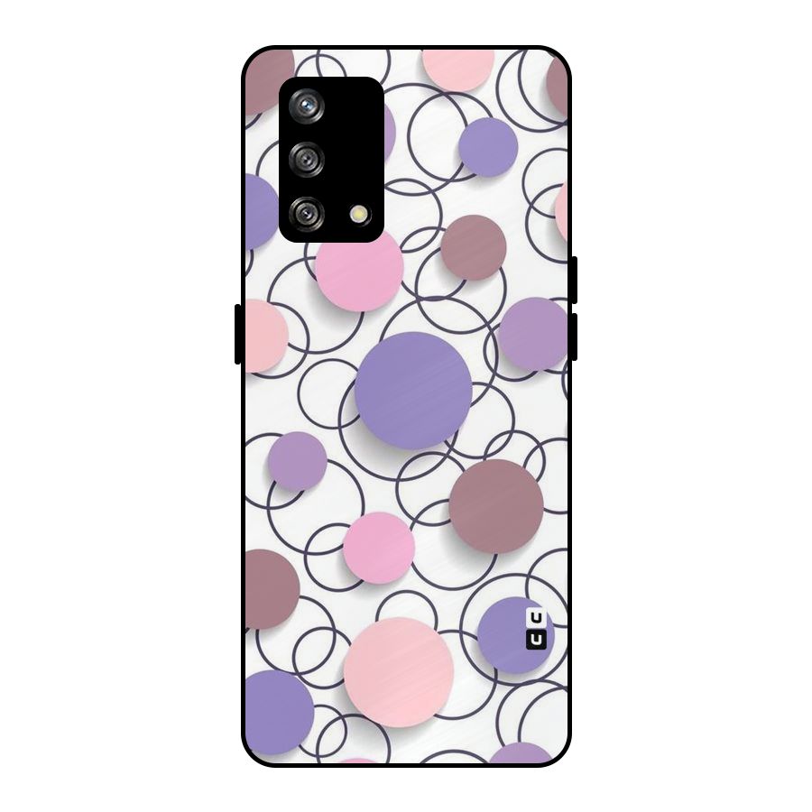 Circles And More Metal Back Case for Oppo F19