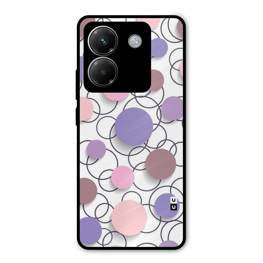 Circles And More Metal Back Case for Poco M7 Pro 5G