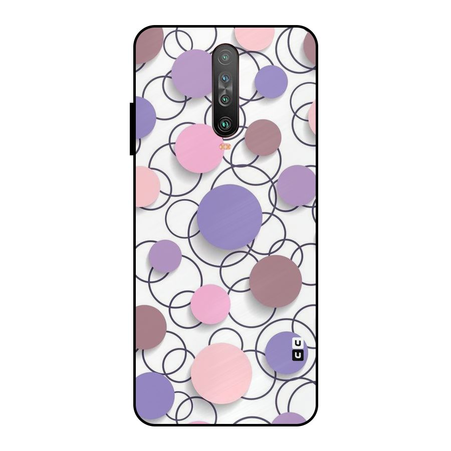 Circles And More Metal Back Case for Poco X2