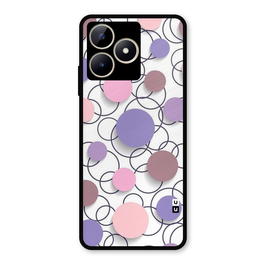 Circles And More Metal Back Case for Realme C53