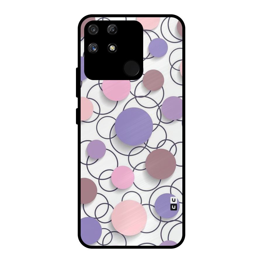 Circles And More Metal Back Case for Realme Narzo 50A