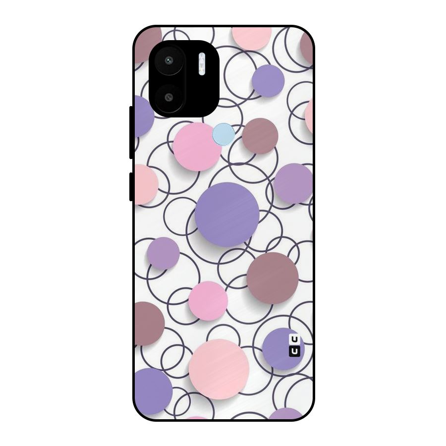 Circles And More Metal Back Case for Redmi A2+