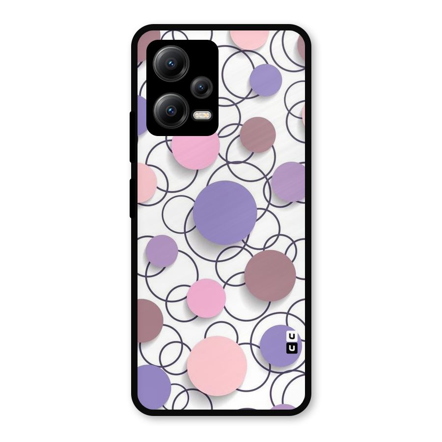 Circles And More Metal Back Case for Redmi Note 12 5G