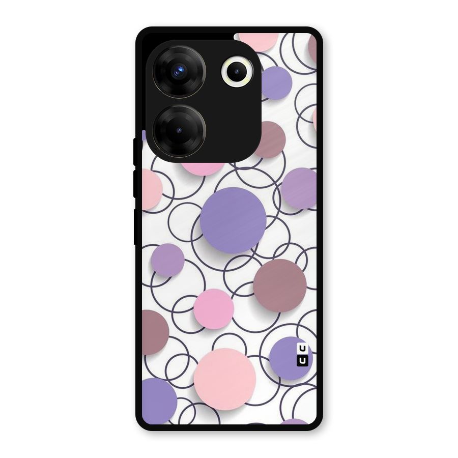 Circles And More Metal Back Case for Tecno Camon 20