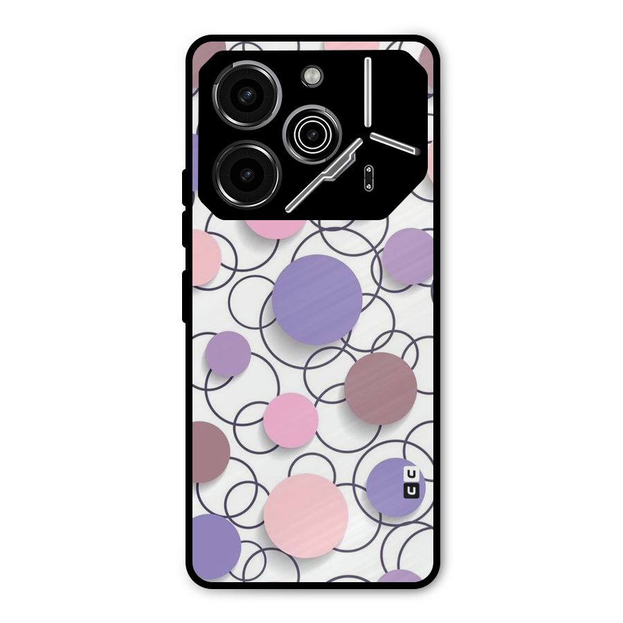 Circles And More Metal Back Case for Tecno Pova 6 Pro