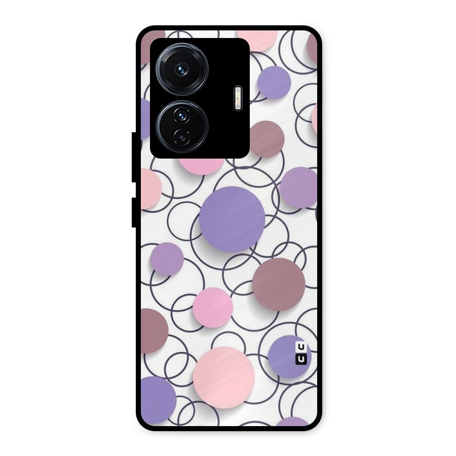 Circles And More Metal Back Case for Vivo T1 Pro