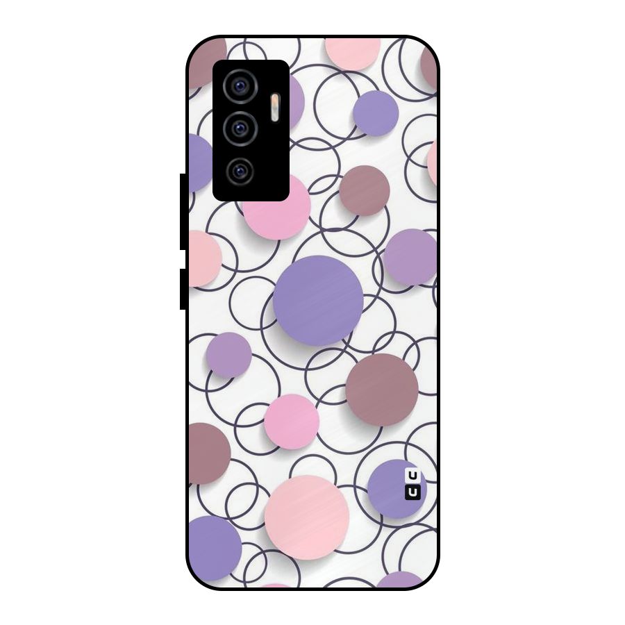 Circles And More Metal Back Case for Vivo V23e