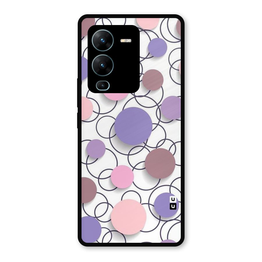 Circles And More Metal Back Case for Vivo V25 Pro