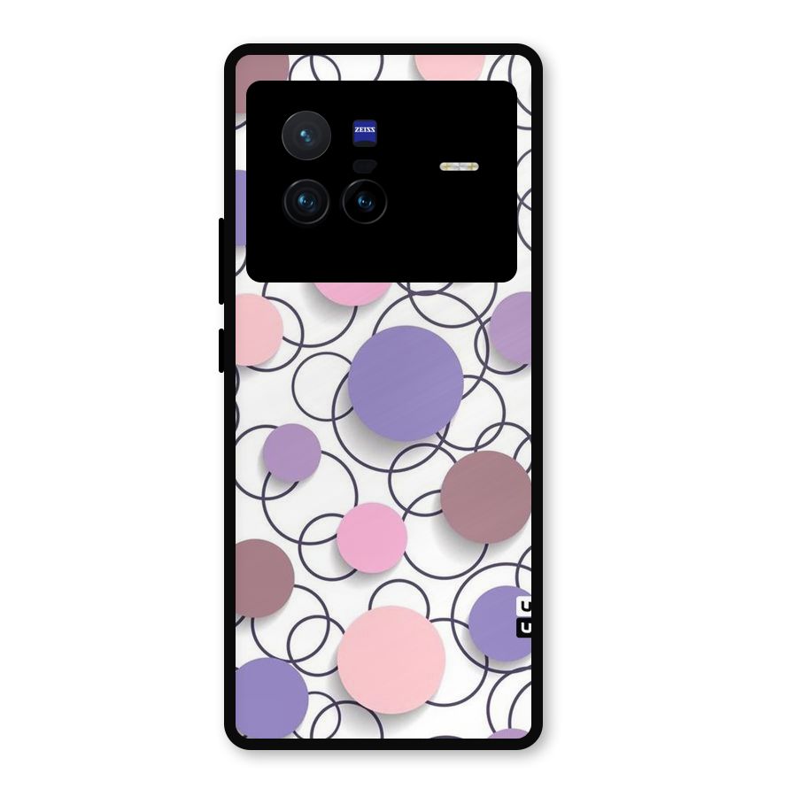 Circles And More Metal Back Case for Vivo X80