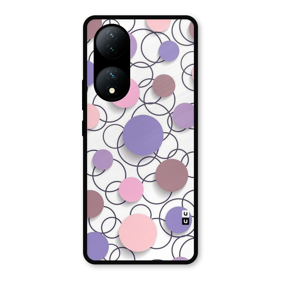 Circles And More Metal Back Case for Vivo Y100